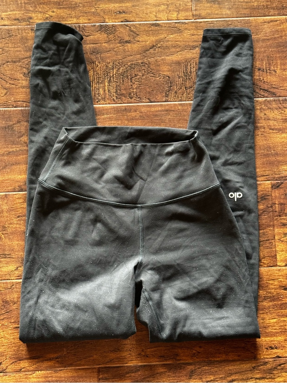 Alo Yoga High Waisted Black Leggings Size Small